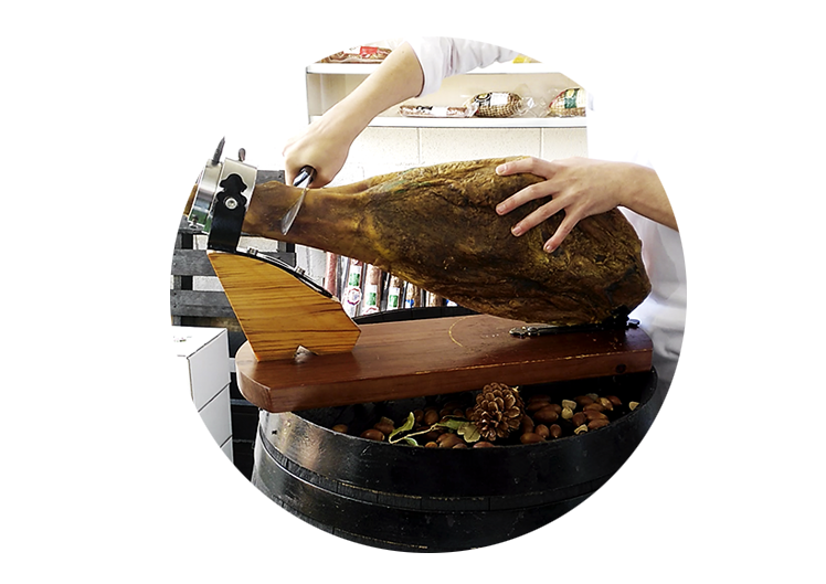 Primer corte jamon
