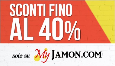 Sconti fino al 40 % solo su My Jamon